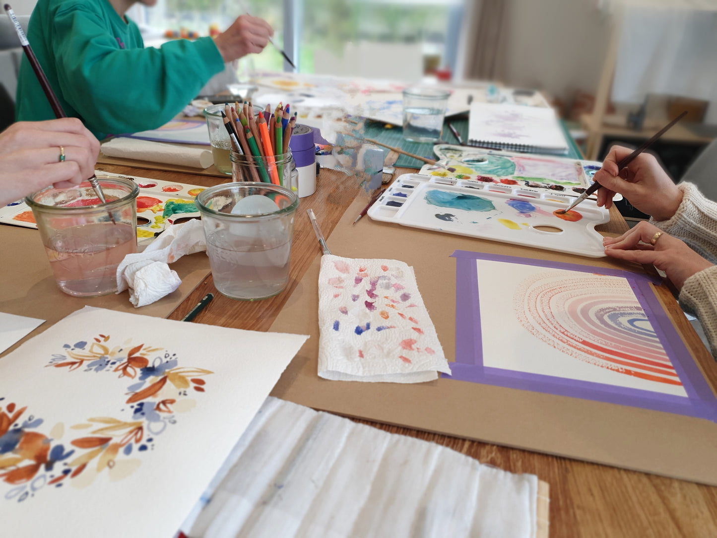 Atelier initiation à l'aquarelle