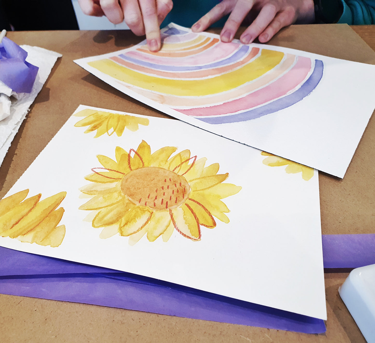 Atelier initiation à l'aquarelle