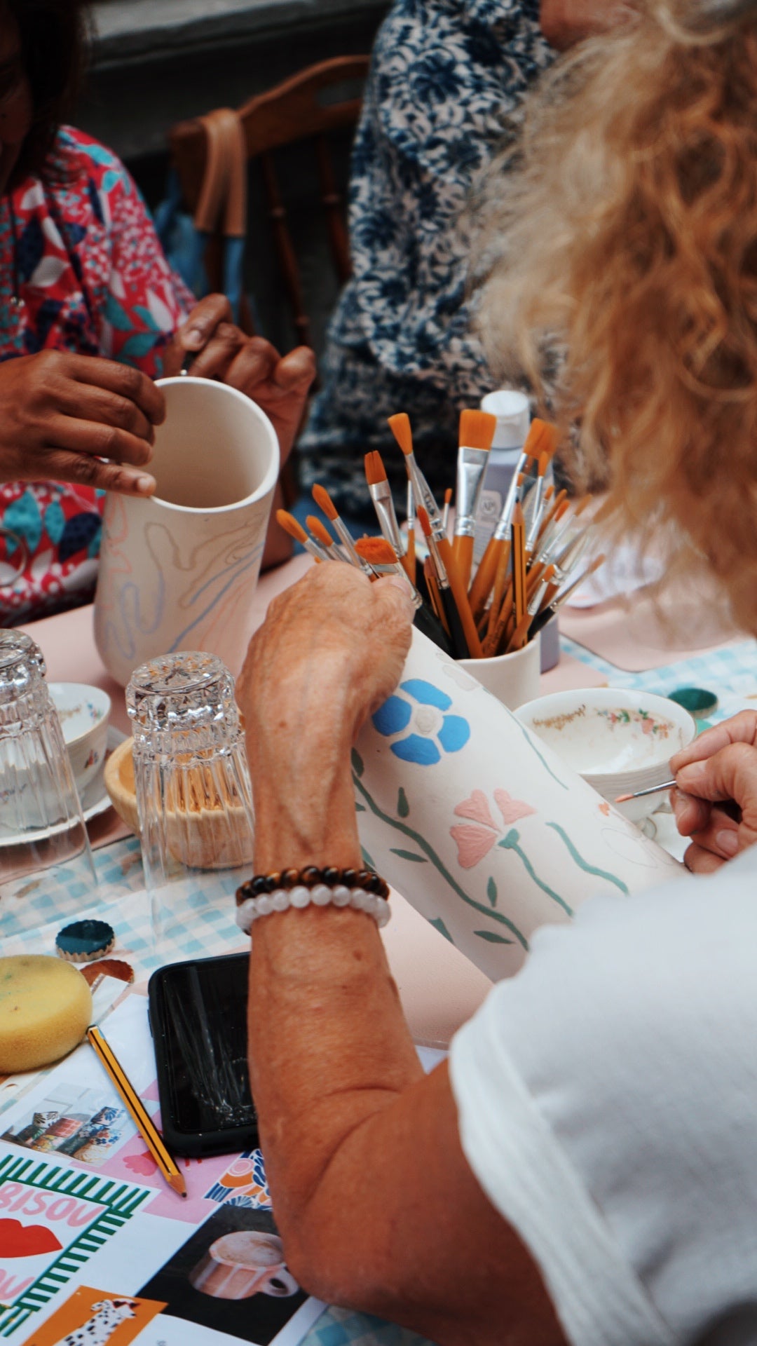 Atelier peinture sur céramique