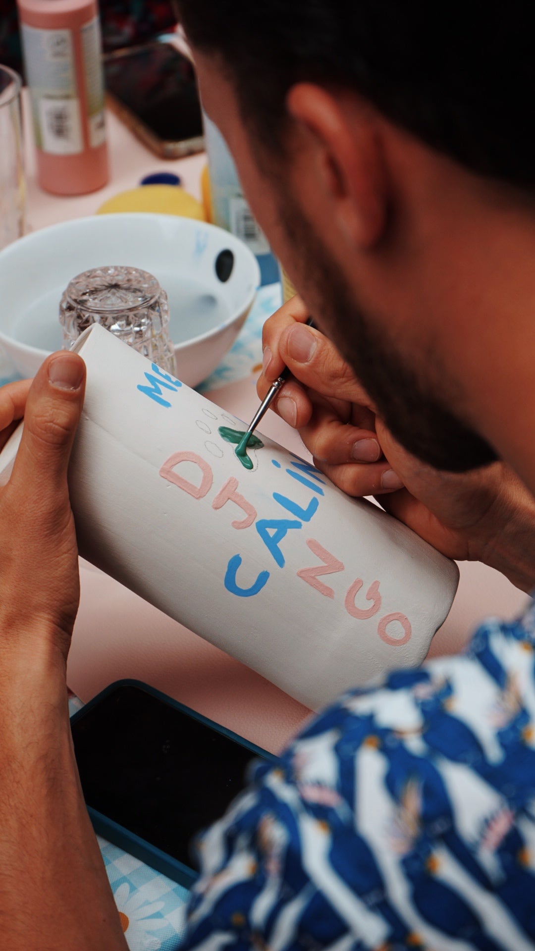 Atelier peinture sur céramique