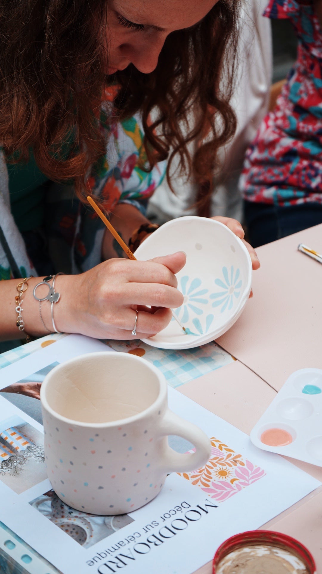 Atelier peinture sur céramique