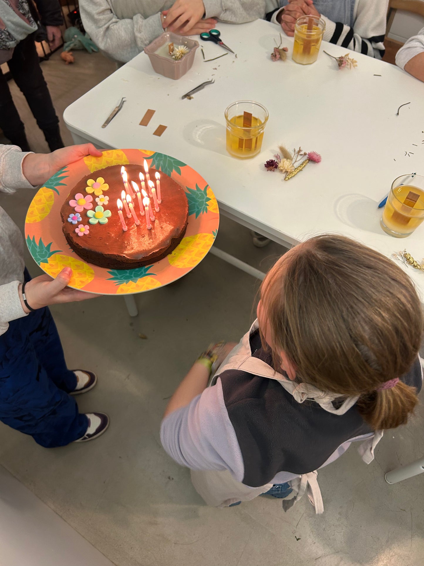 Atelier bougie pour les enfants