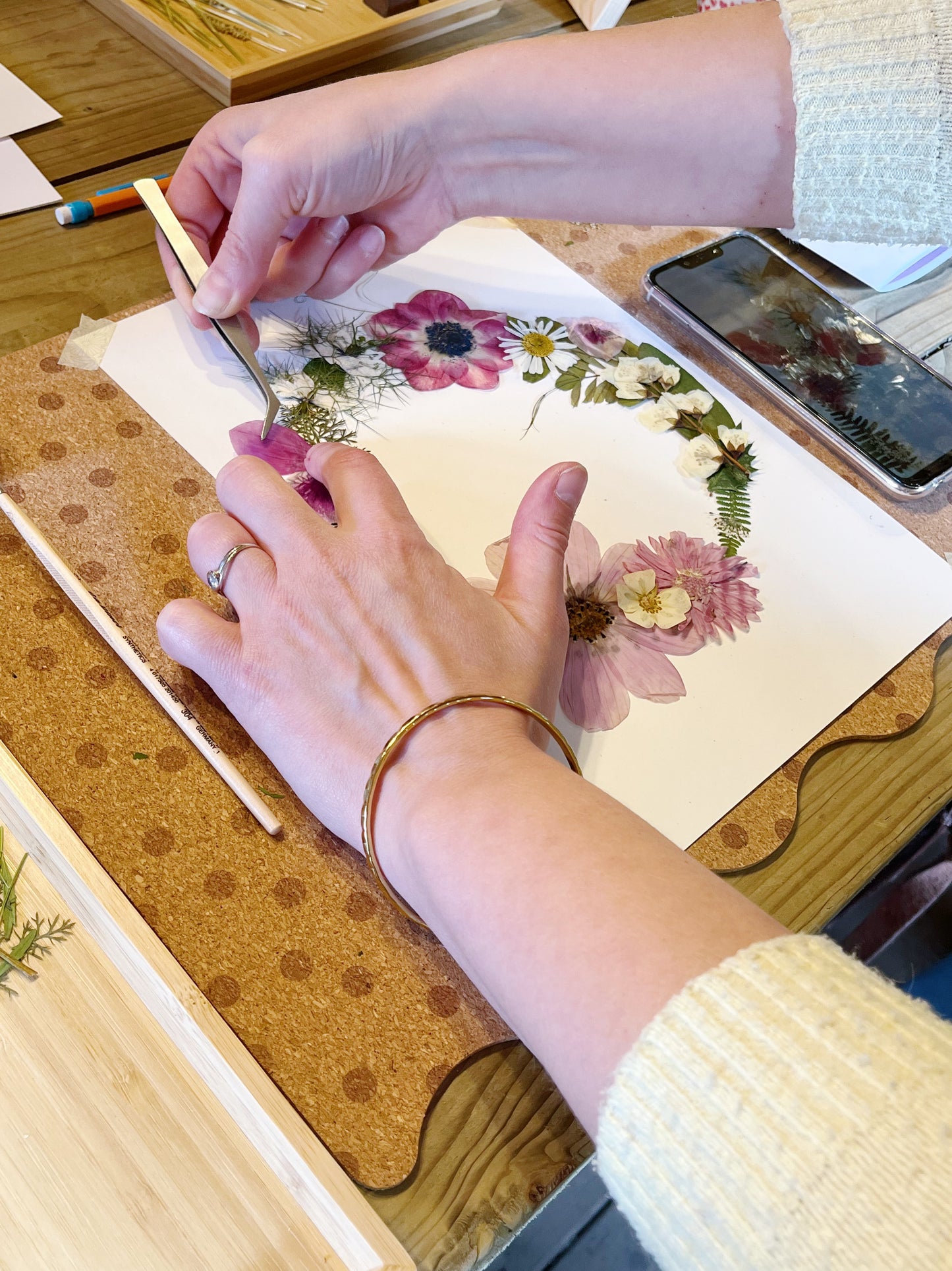 Atelier - Les herbiers fleuris
