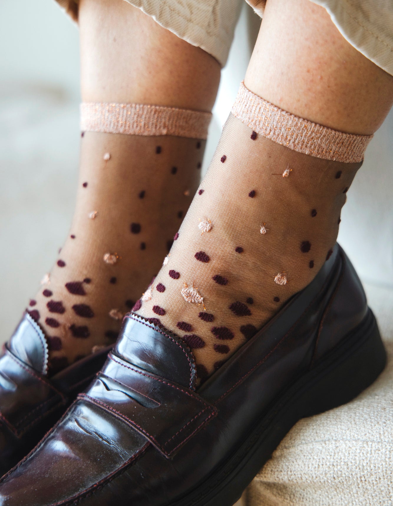 Chaussettes - Bordeaux - NAKAMEGURO