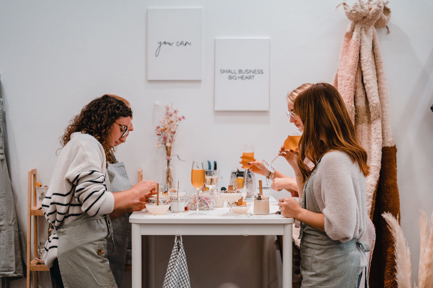 Atelier - fabrication de bougies