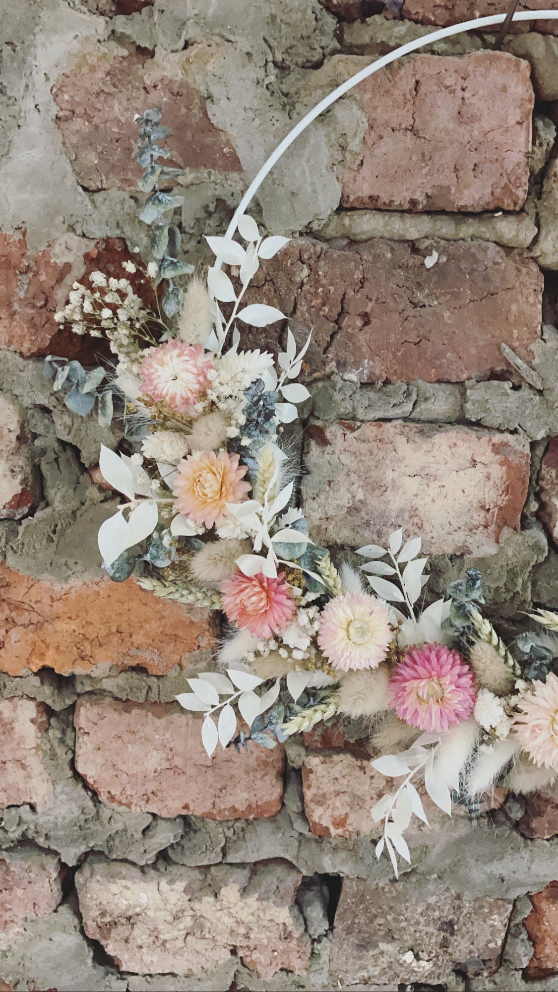 Couronne - rose pâle