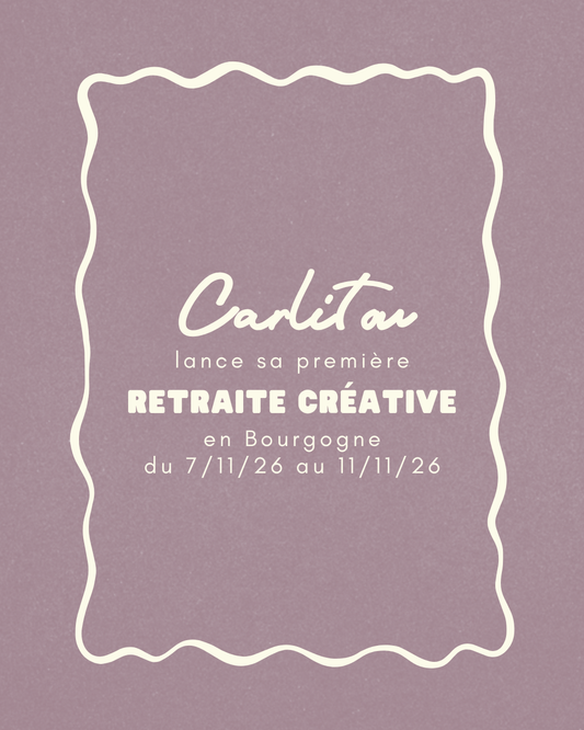 Retraite créative Bourgogne (7/11/26 - 11/11/26)