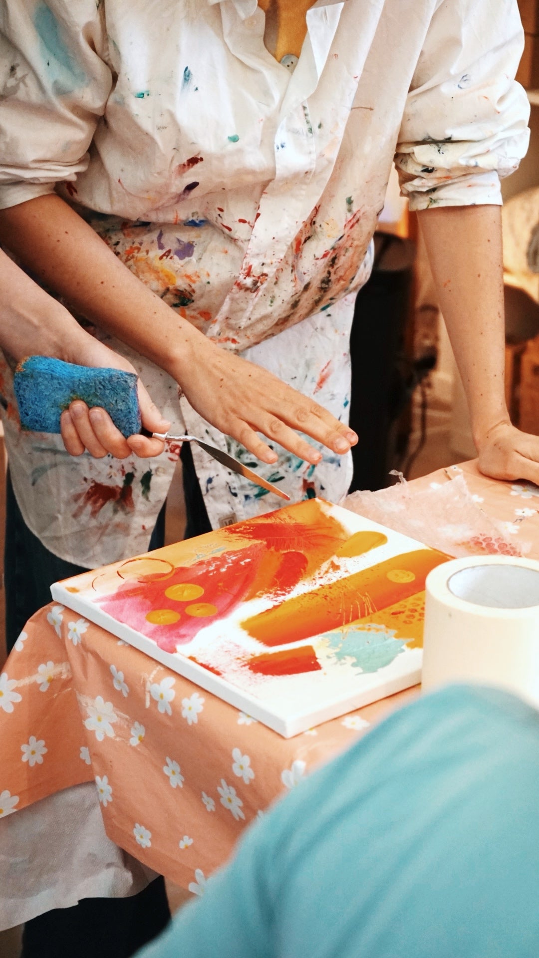 Atelier art abstrait