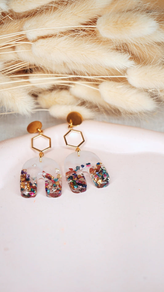 Boucles d'oreilles D