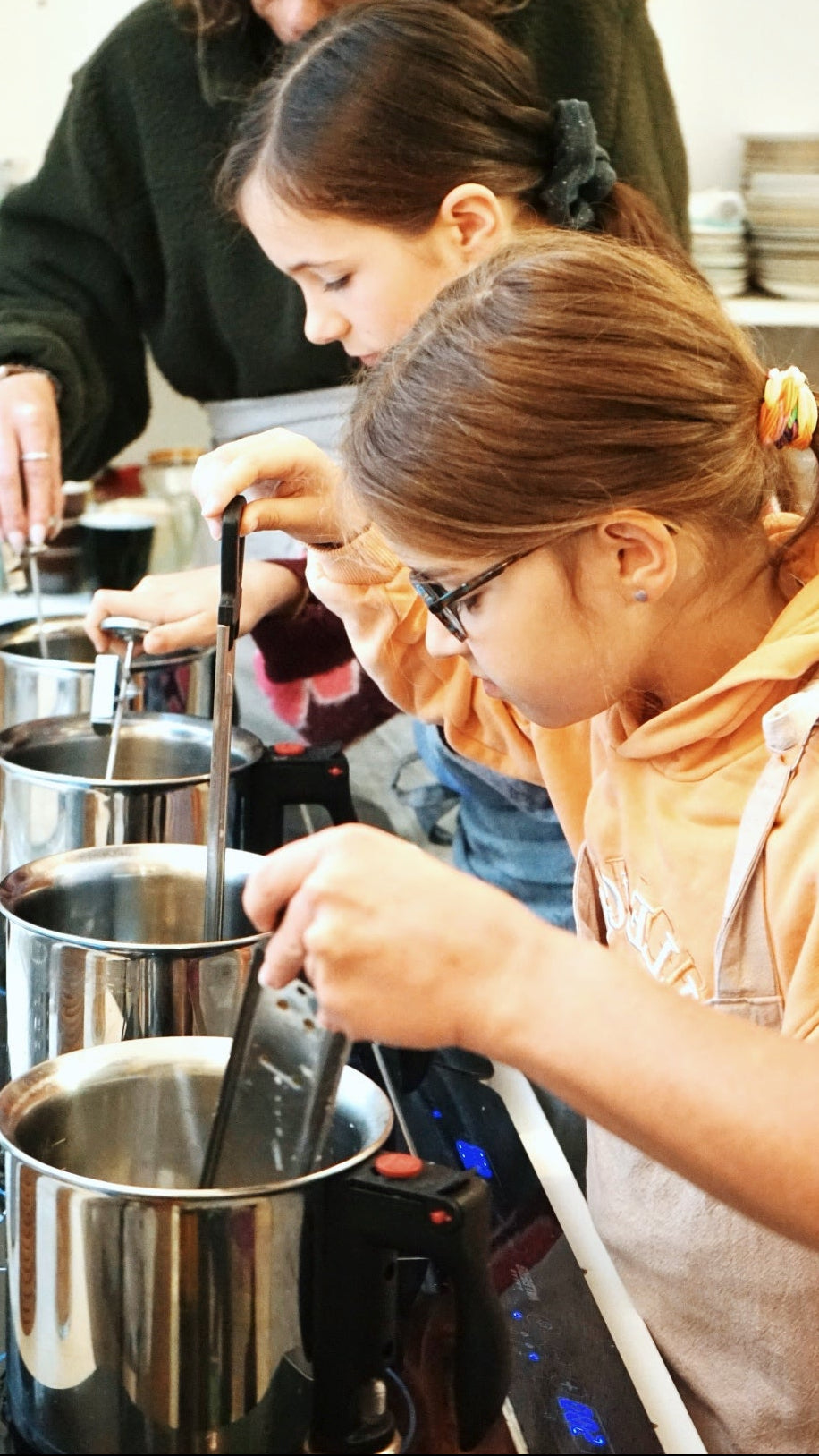 Atelier bougie pour les enfants