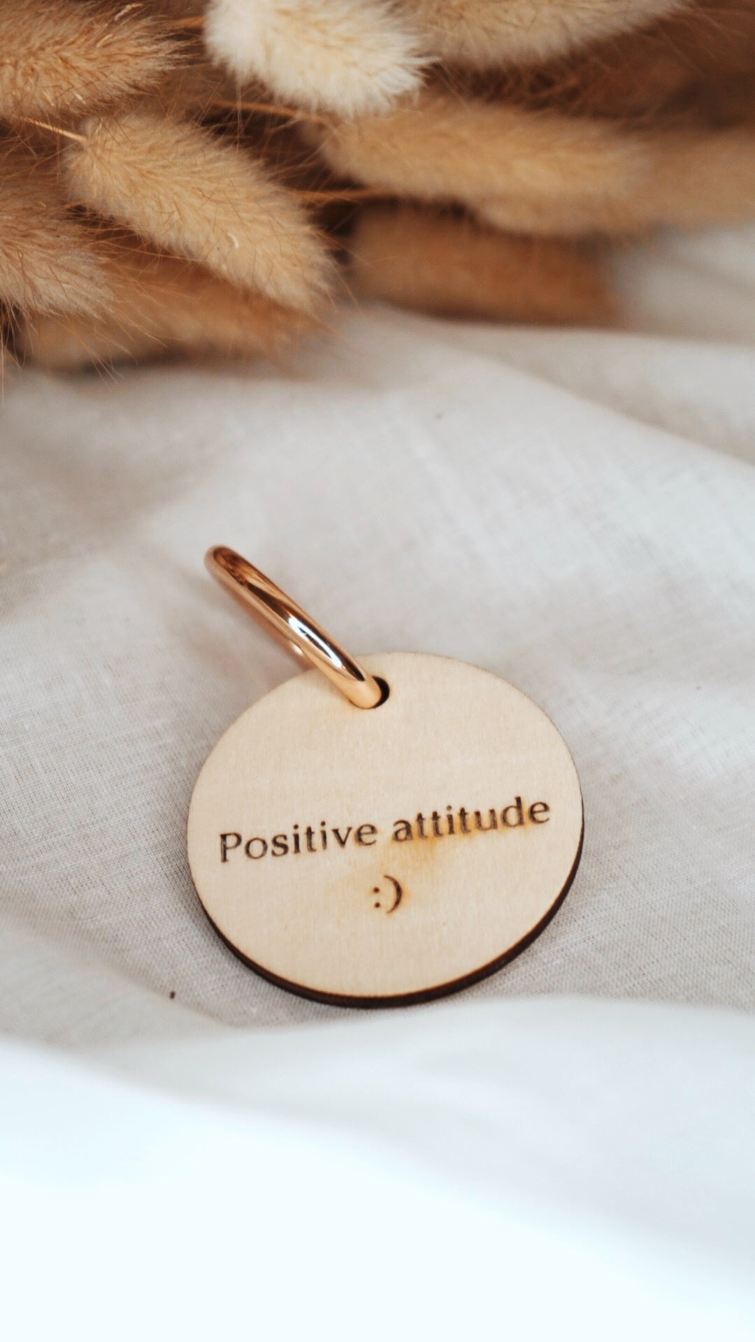 Porte-clé positive attitude