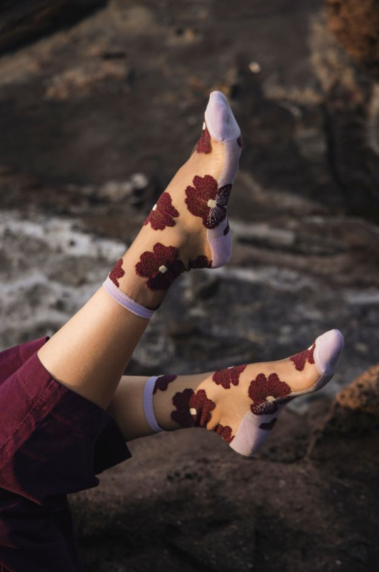 Chaussettes - Violet - MURANO