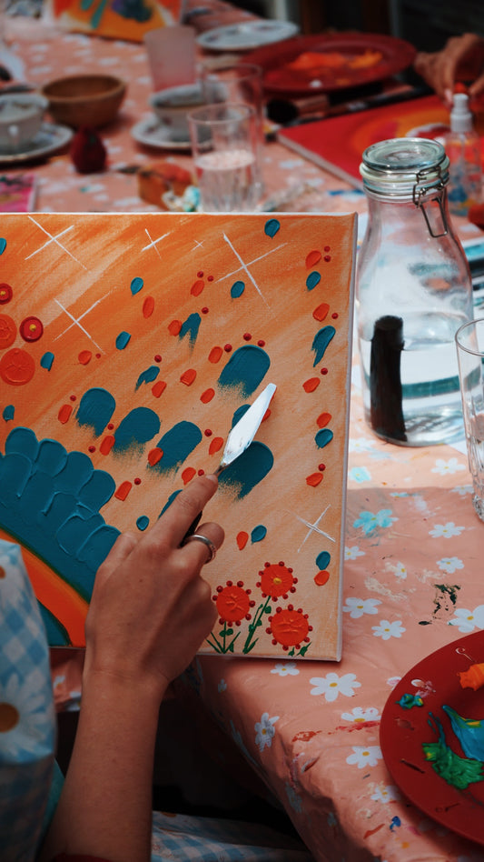 Atelier art abstrait