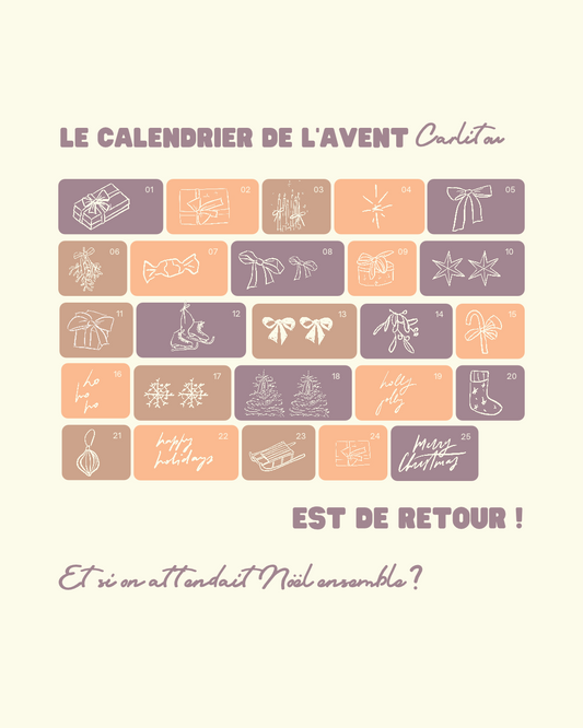 Calendrier de l'Avent Carlitou