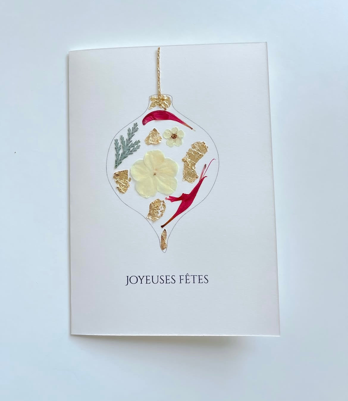 Atelier herbier - cartes de voeux