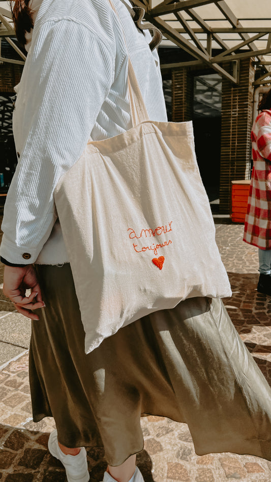 Atelier - Broderie sur totebag