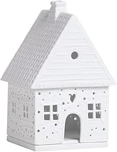 Maison pain d'épices boule de neige