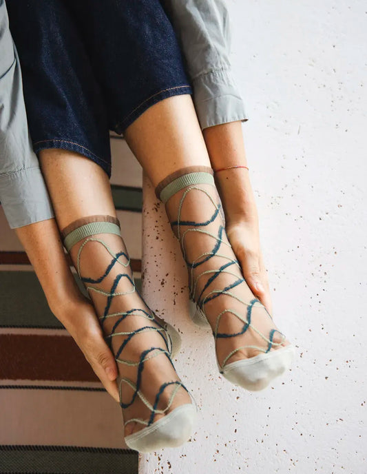 Chaussettes - Riflessi sauge