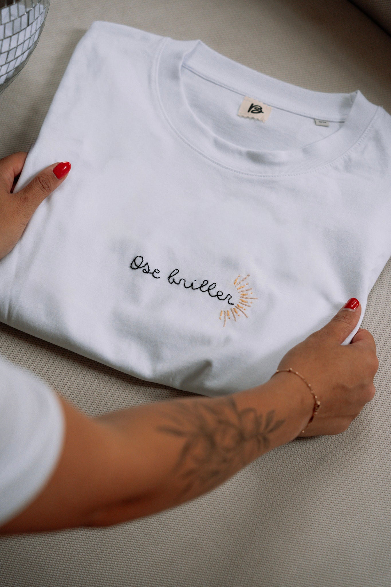Atelier broderie - textile au choix "spécial cadeau à glisser sous le sapin"